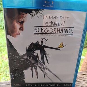 Edward scissorhands Blu Ray DVD